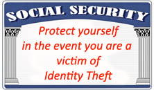 Tupper Lake Police Department - Identity Theft Information
